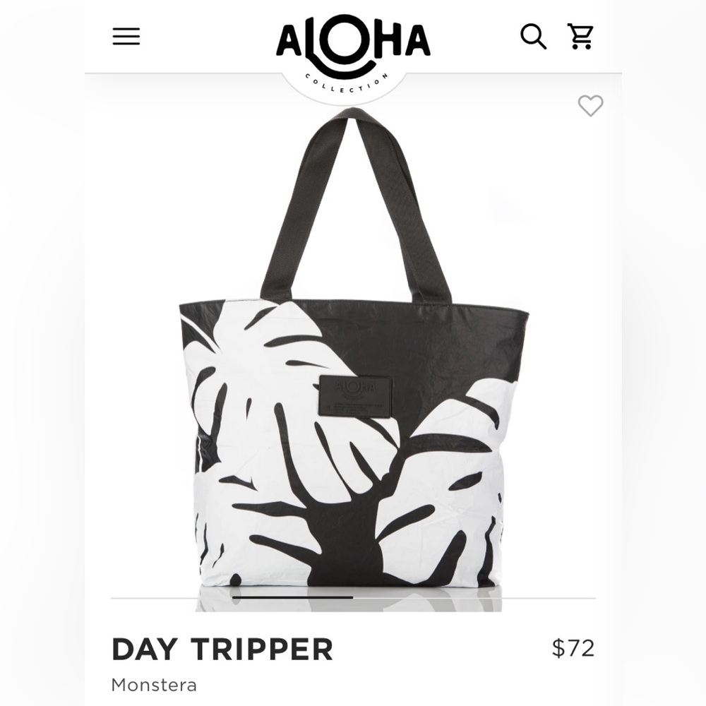NWT Aloha day tripper tote bag